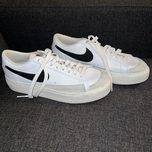 Nike Blazer Low Platform shoes- women’s 8.5
